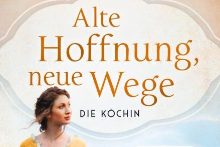 Die Köchinnen-Trilogie Eine junge Frau schaut nach rechts. Alles sehr dramatisch.