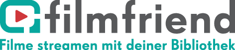 Logo Filmfriend Filme streamen mit deiner Bibliothek Logo Filmfriend Filme streamen mit deiner Bibliothek