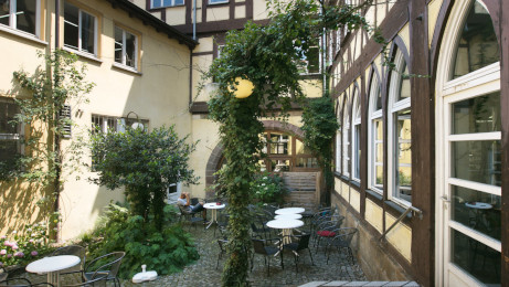 Innenhof Stadtbücherei